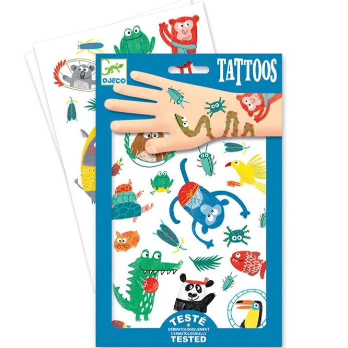 Tatuajes Animales salvajes - Djeco