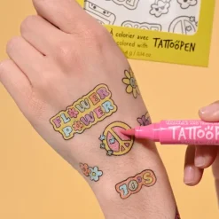 Tatuajes para colorear Animales (12) - Nailmatic