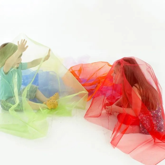 Telas de organza de colores 1 x 1,5 metros (7) - TickiT