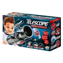 Telescopio reflector con 50 actividades - Buki