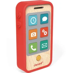 Teléfono móvil de madera con sonido - Janod