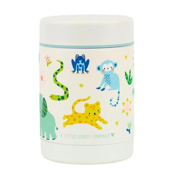 Termo isotérmico de acero inoxidable Jungla 300 ml - A Little Lovely Company