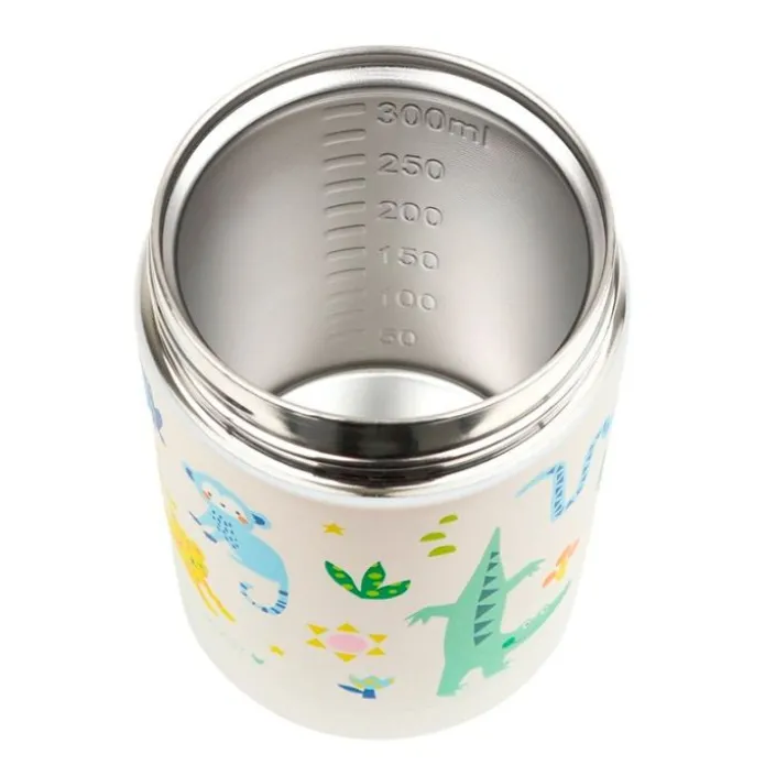 Termo isotérmico de acero inoxidable Jungla 300 ml - A Little Lovely Company