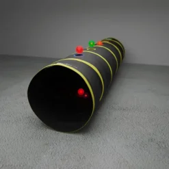Túnel sensorial con orificios y bolas LED - Playlearn