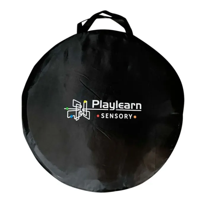 Túnel sensorial con orificios y bolas LED - Playlearn
