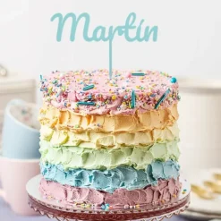 Topper Nombre o Texto Personalizado - 1 línea
