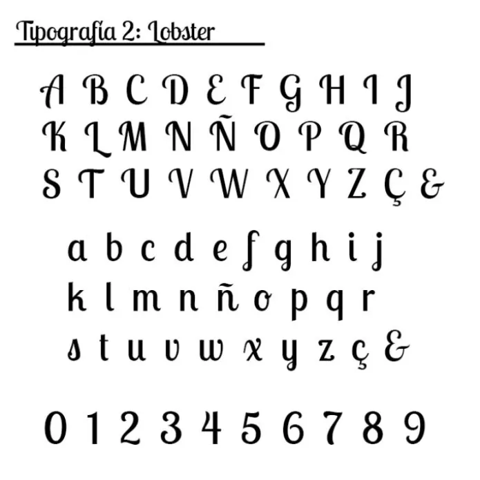 Topper Nombre o Texto Personalizado - 3 líneas