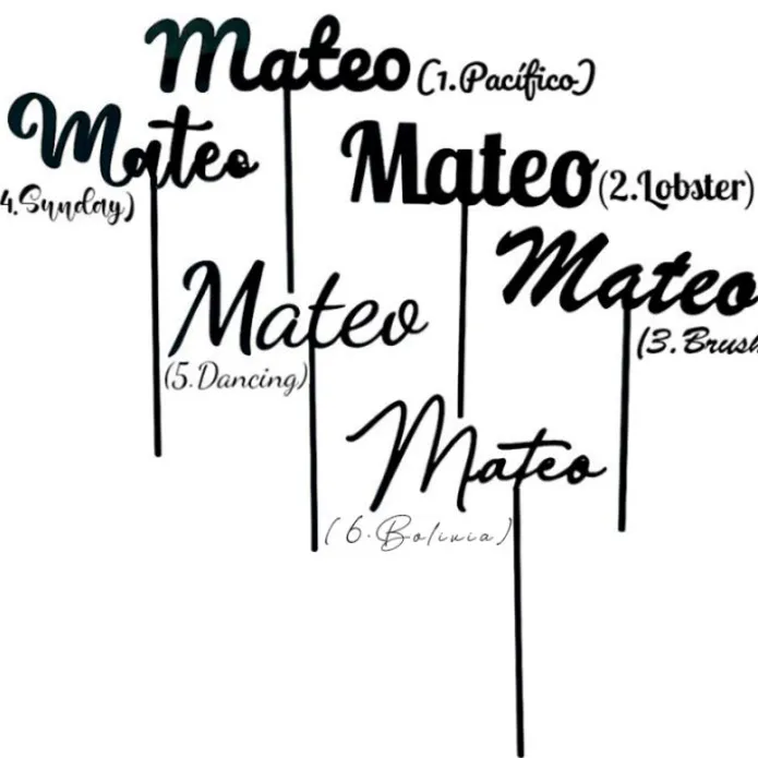 Topper Personalizado Graduación Nombre