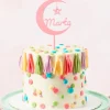 Topper personalizado Luna - Nombre y edad