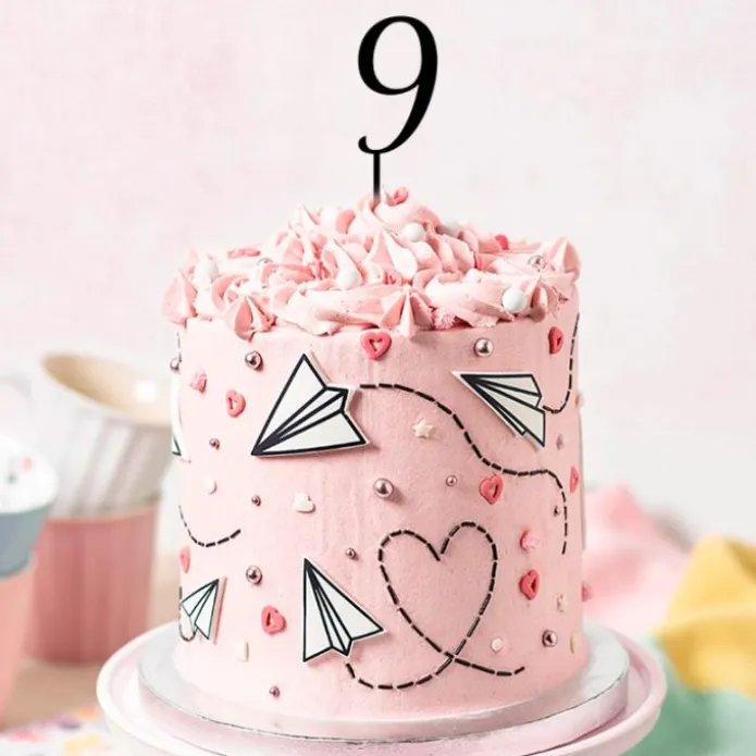 Topper personalizado Número (8 cm)