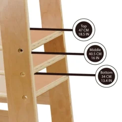 Torre de aprendizaje de madera Explorer - 509Crew