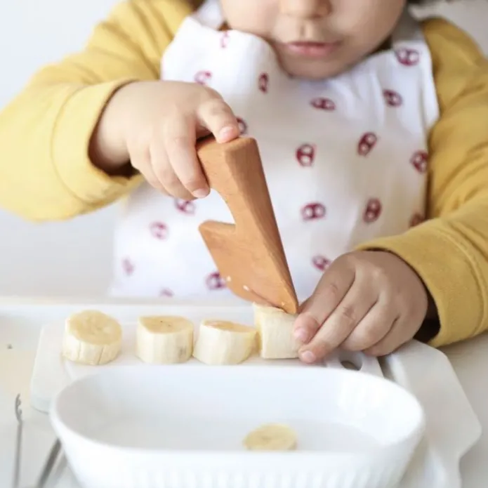 Torre de aprendizaje de madera Giraffe Tower - Beeloom + REGALO cuchillo