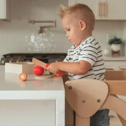 Torre de aprendizaje de madera plegable - Kinderfeets
