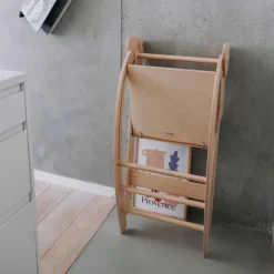 Torre de aprendizaje de madera plegable - Kinderfeets