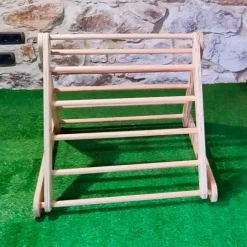 Triángulo de madera plegable para escalada - Pikler