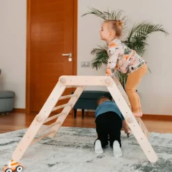Triángulo móvil 5 segmentos con rampa Pikler FIPITRI - Ette Tete