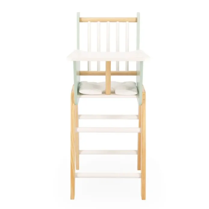 Trona de madera para muñecas verde Zen - Janod