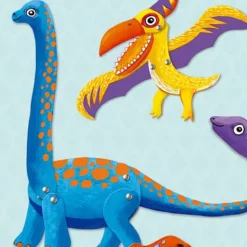 Títeres de papel Dino - Djeco