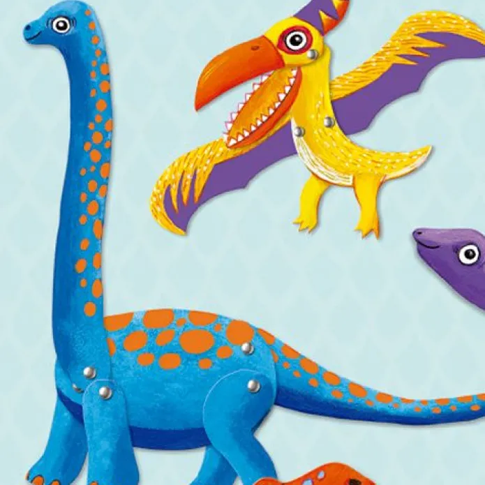 Títeres de papel Dino - Djeco
