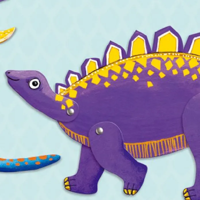 Títeres de papel Dino - Djeco