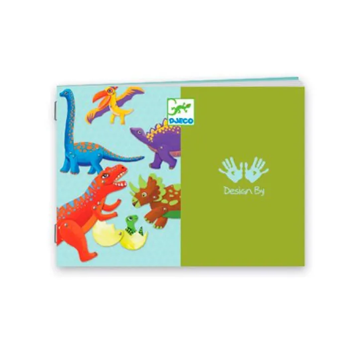 Títeres de papel Dino - Djeco
