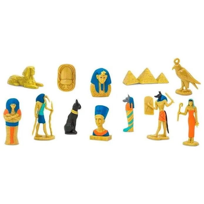Tubo 12 piezas antiguo Egipto - Safari