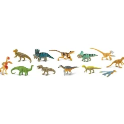 Tubo 12 piezas dinosaurios I - Safari