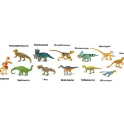 Tubo 12 piezas dinosaurios I - Safari
