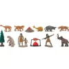 Tubo 12 piezas vida de la Prehistoria - Safari