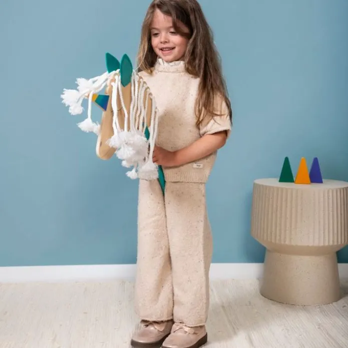 Unicornio con palo y 3 conos - BS Toys