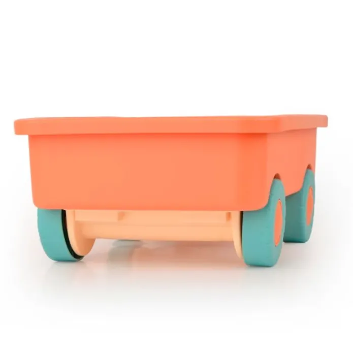 Vagón naranja con cuerda para transportar - LC