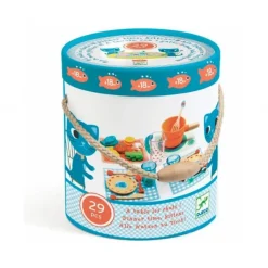 Vajilla y alimentos 29 piezas - Djeco