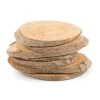 Óvalos de madera 10 cm 250 g - Deukaliptus