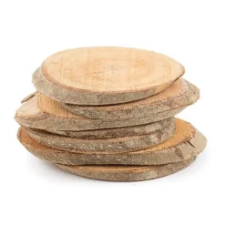 Óvalos de madera 10 cm 250 g - Deukaliptus