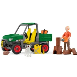 Vehículo con granjero y accesorios Farm World - Schleich