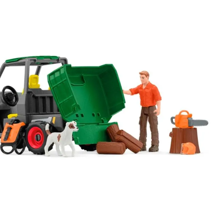 Vehículo con granjero y accesorios Farm World - Schleich