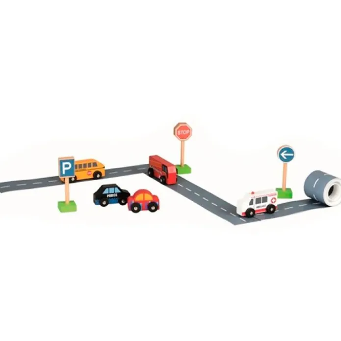 Vehículos, señales y carreteras adhesivas - Egmont