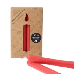 Velas rojas para calendario anual y anilla de celebración (12) - Grimm's