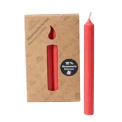 Velas rojas para calendario anual y anilla de celebración (12) - Grimm's