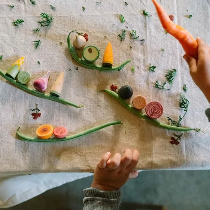 Verduras de madera Veggies (12) - Grapat