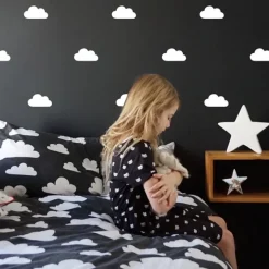 Vinilos nubes blancas (48) - Pom
